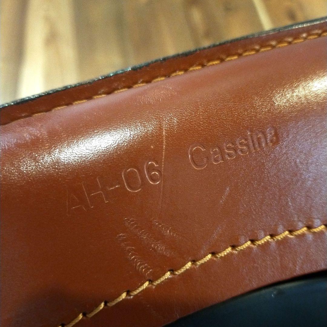 名作★Cassina カッシーナ★CABキャブチェア★赤茶