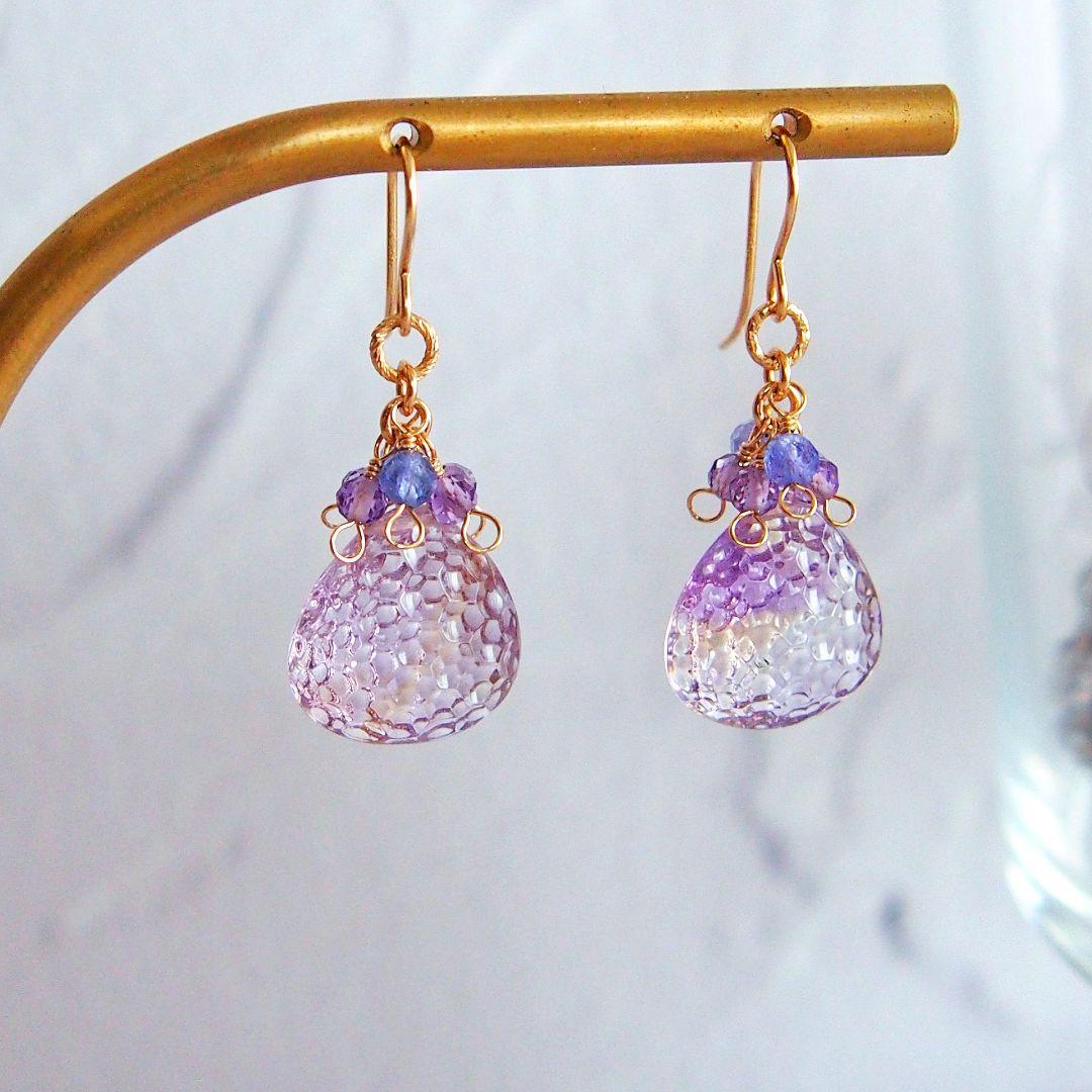 Kaya　グリーンバンデッドオニキス　リーフカービング　14kgf　他1点