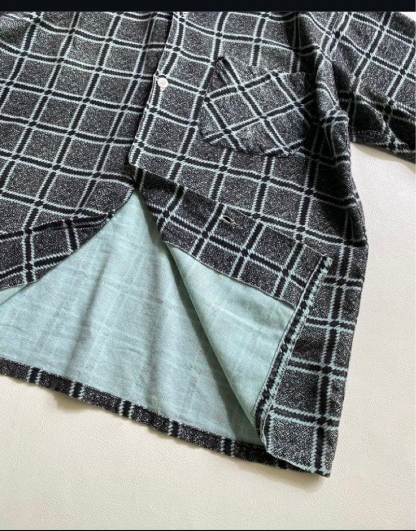50 ~ 60's Cotton Open Collar shirt プリネル