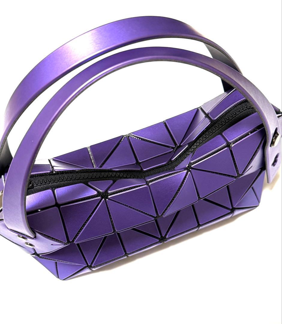 ※MIC※BAOBAO issey miyake ボストンバッグ 紫