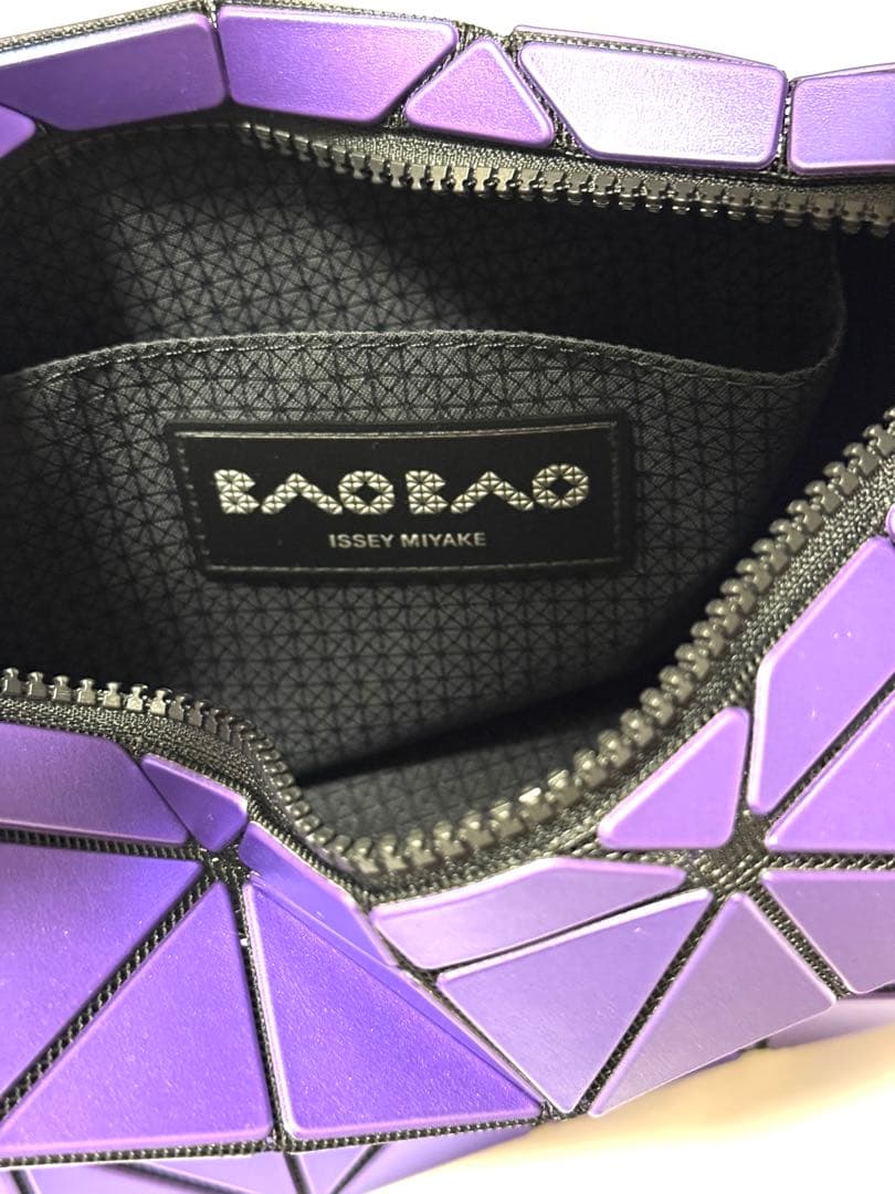 ※MIC※BAOBAO issey miyake ボストンバッグ 紫