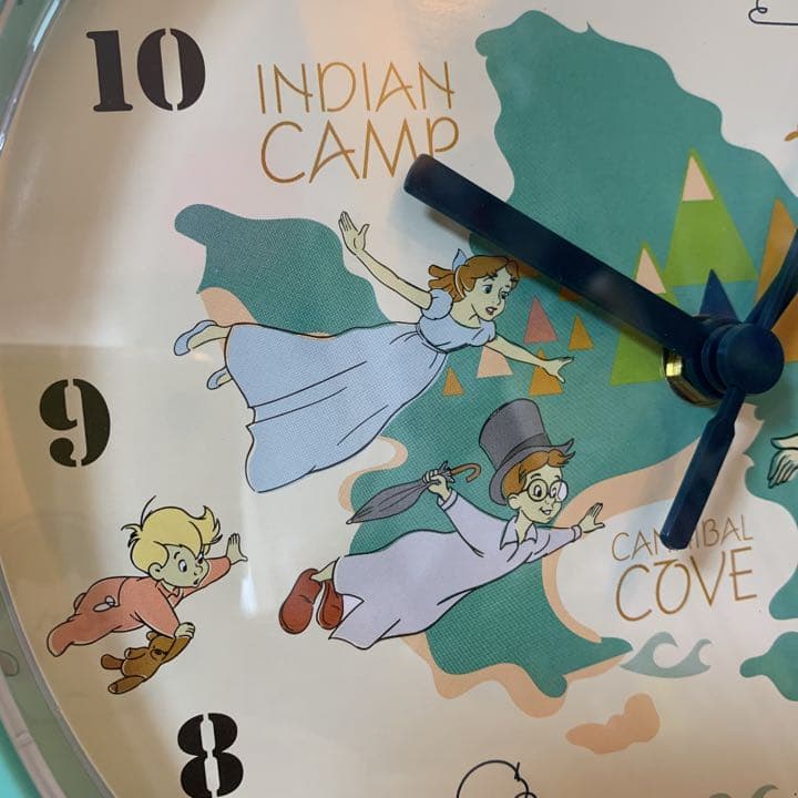 ディズニーストア ピーターパン　掛け時計　＊非売品です＊