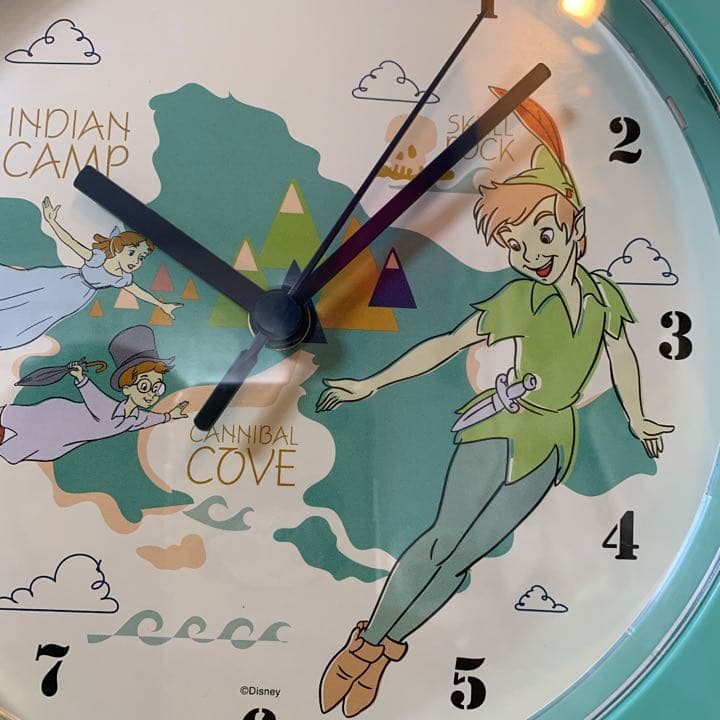 ディズニーストア ピーターパン　掛け時計　＊非売品です＊