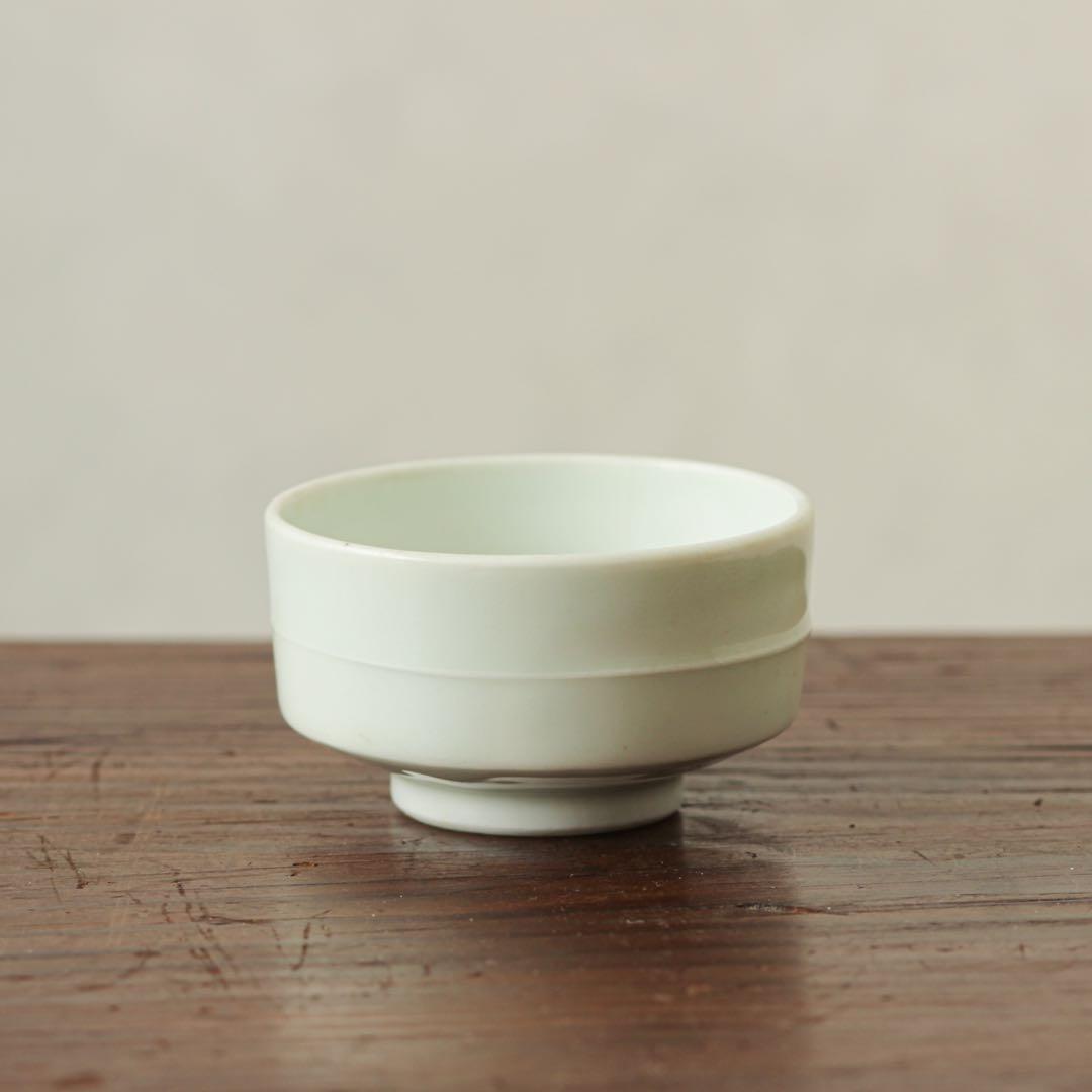 古伊万里　伊万里　江戸　胴紐　半筒　白磁　猪口　酒器　【おまけ付き】