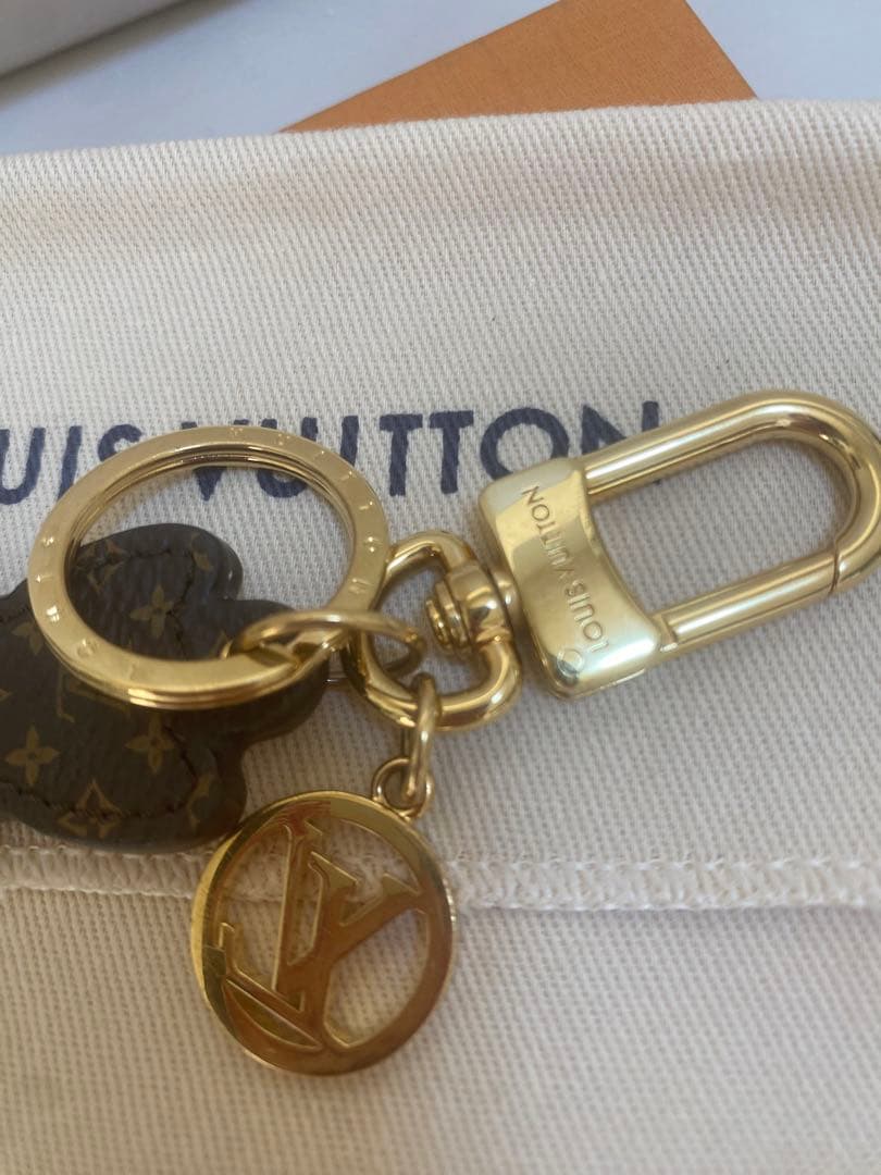 Louis Vuitton エルミーヌ　キーホルダー　キーリング　バッグチャーム