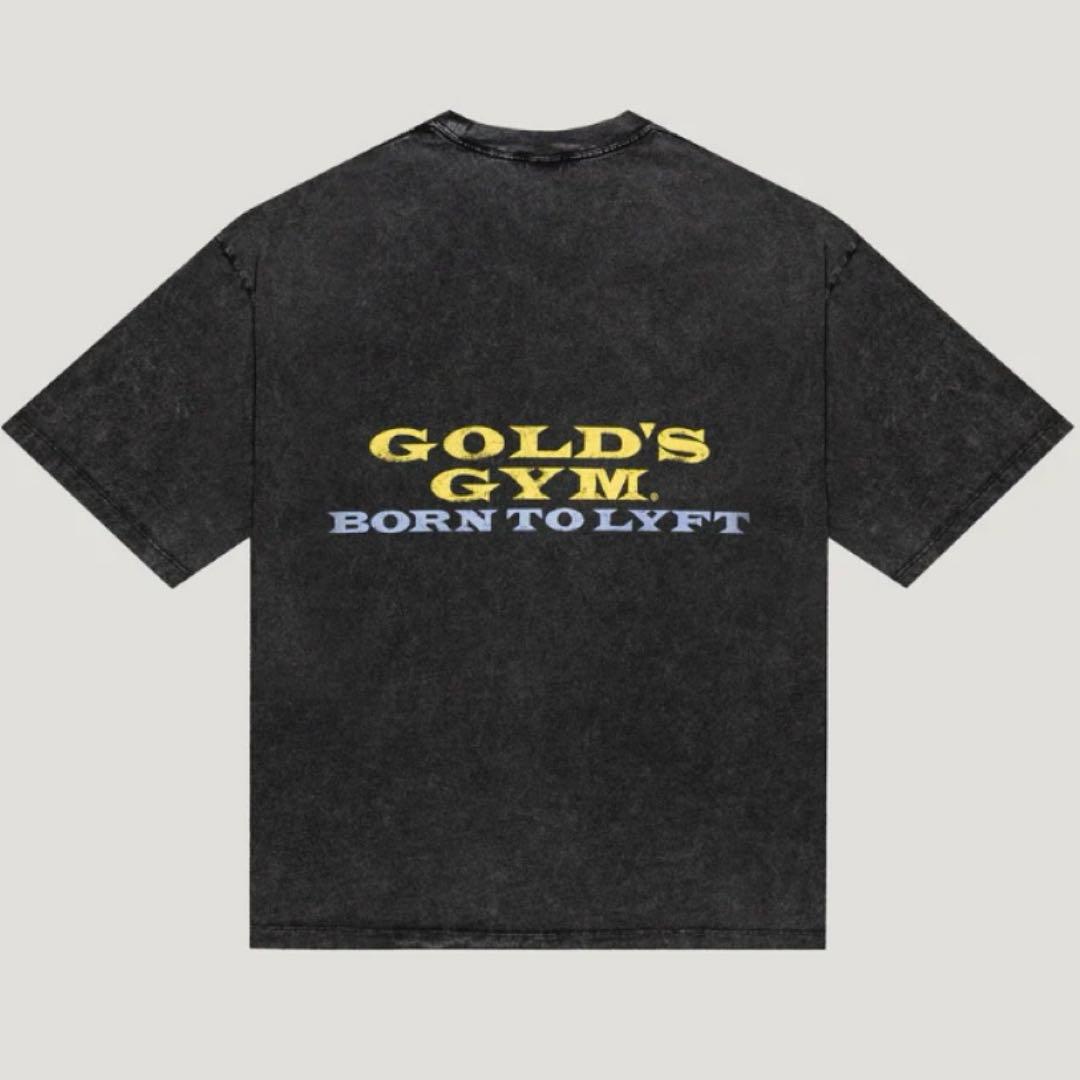 LÝFT × GOLD'S GYM Vintage Logo Big T
