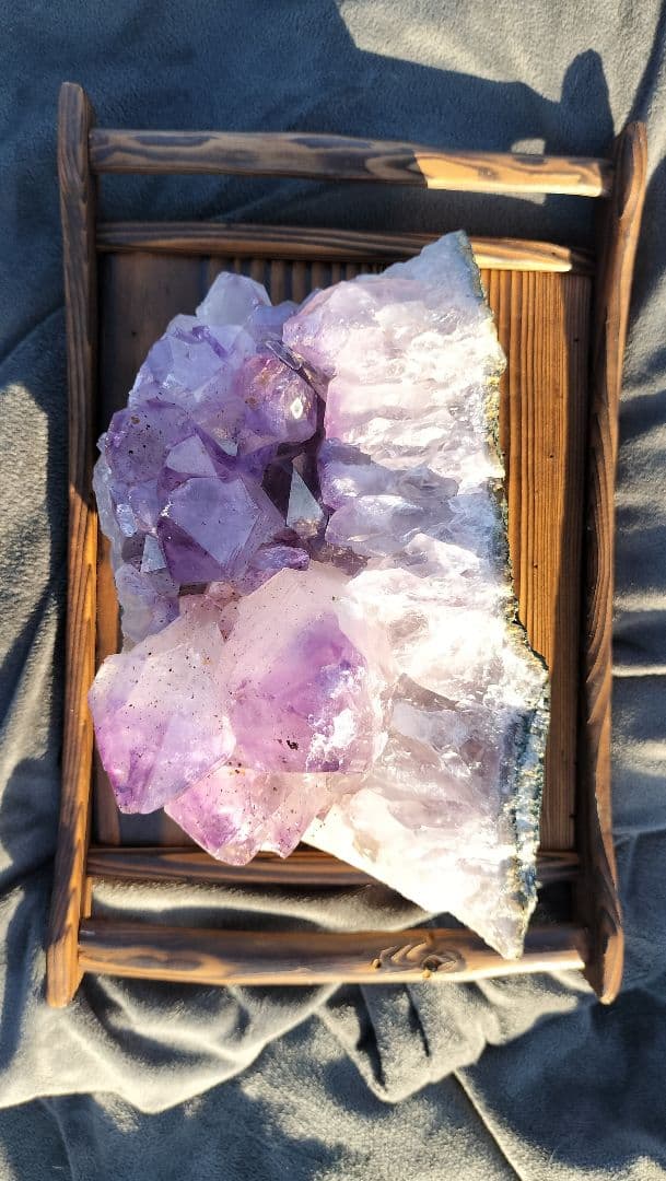 アメジスト原石結晶 重量級 特大サイズ ブラジル産 アメジスト結晶