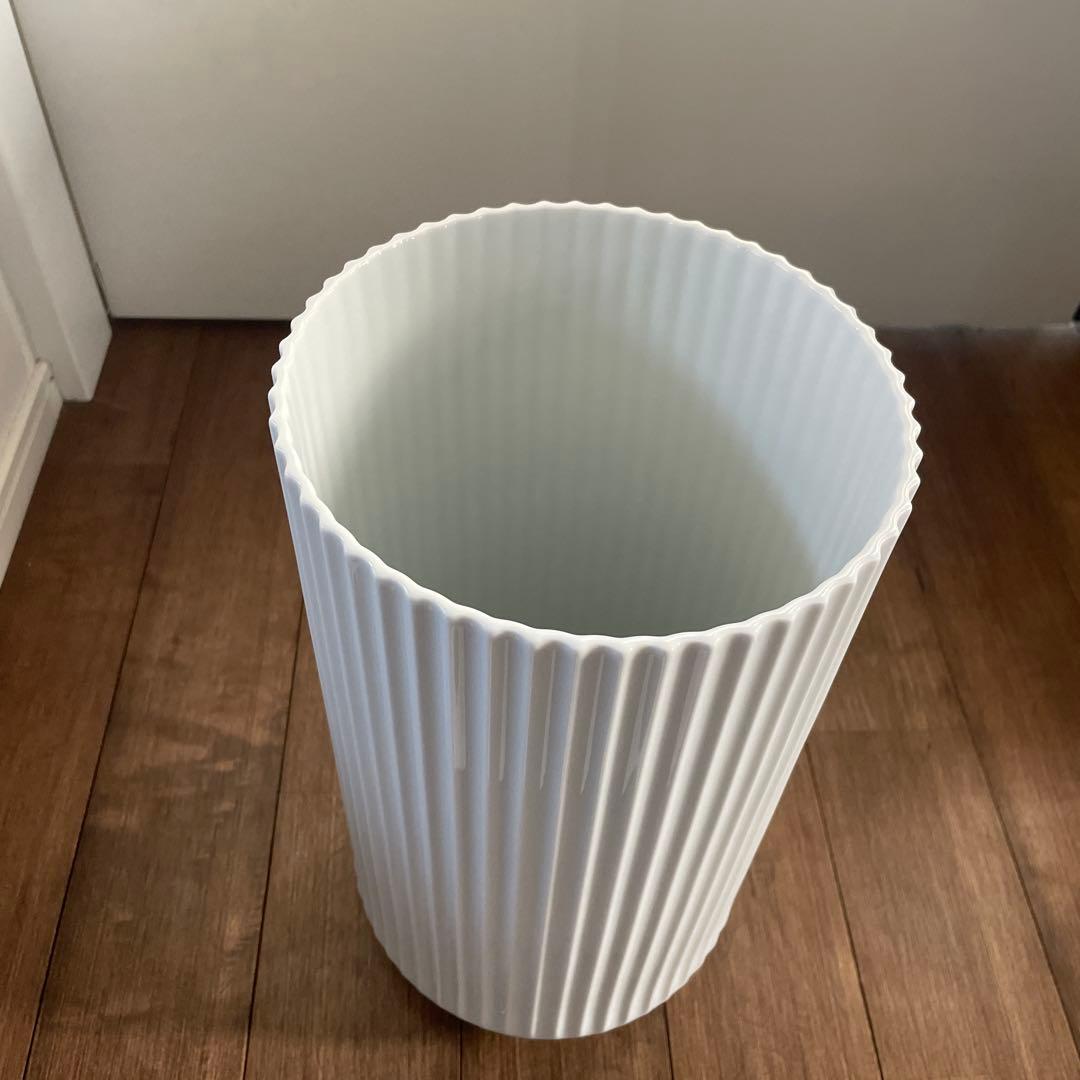 LYNGBY PORCELEAN 花瓶　フラワーベース　ホワイト　31cm