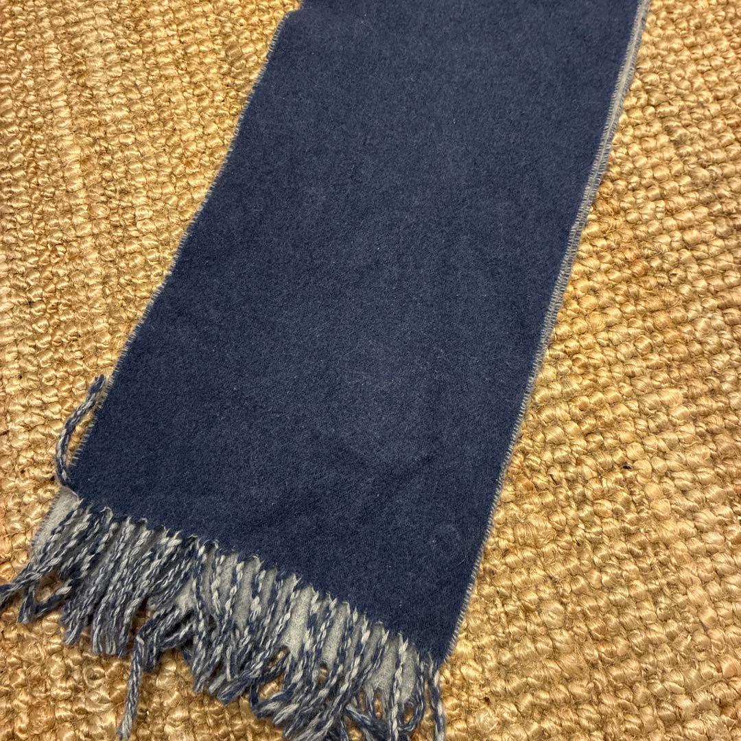 VIVIENNE WESTWOOD オーブデザイン マフラー ブルー