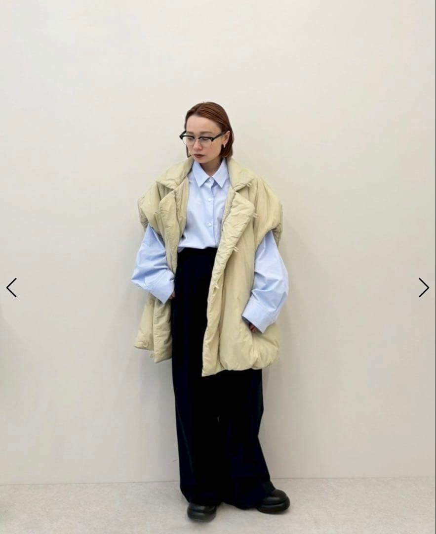 アンヌーク*Volume Over Vest*新品38サイズ