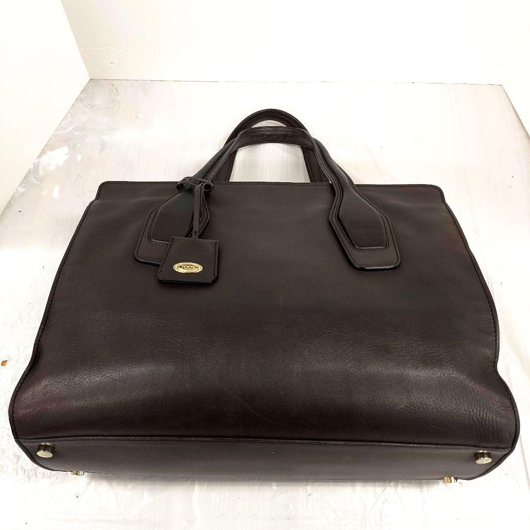 美品 トッズ トートバッグ A4収納 TODS レザー TOD'S