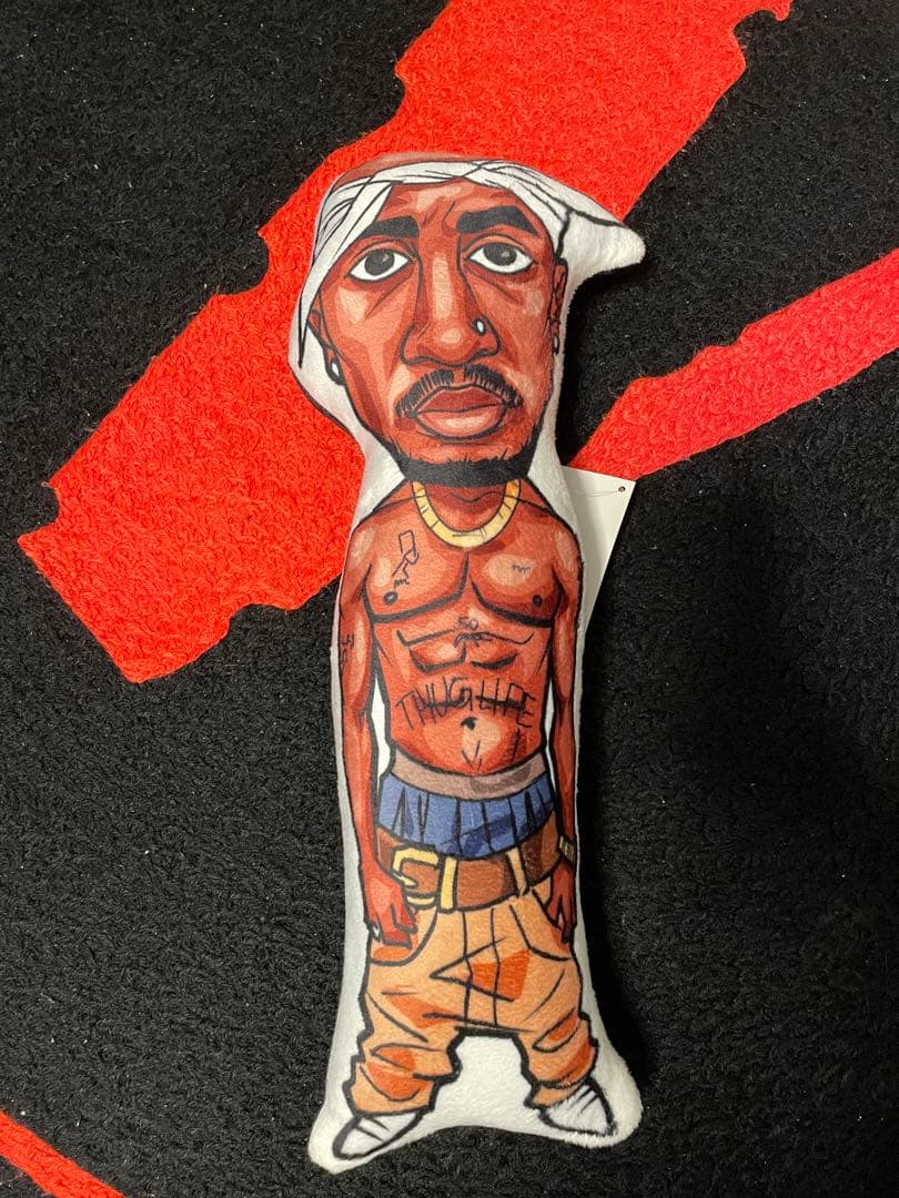 2pac クッション　ヒップホップ