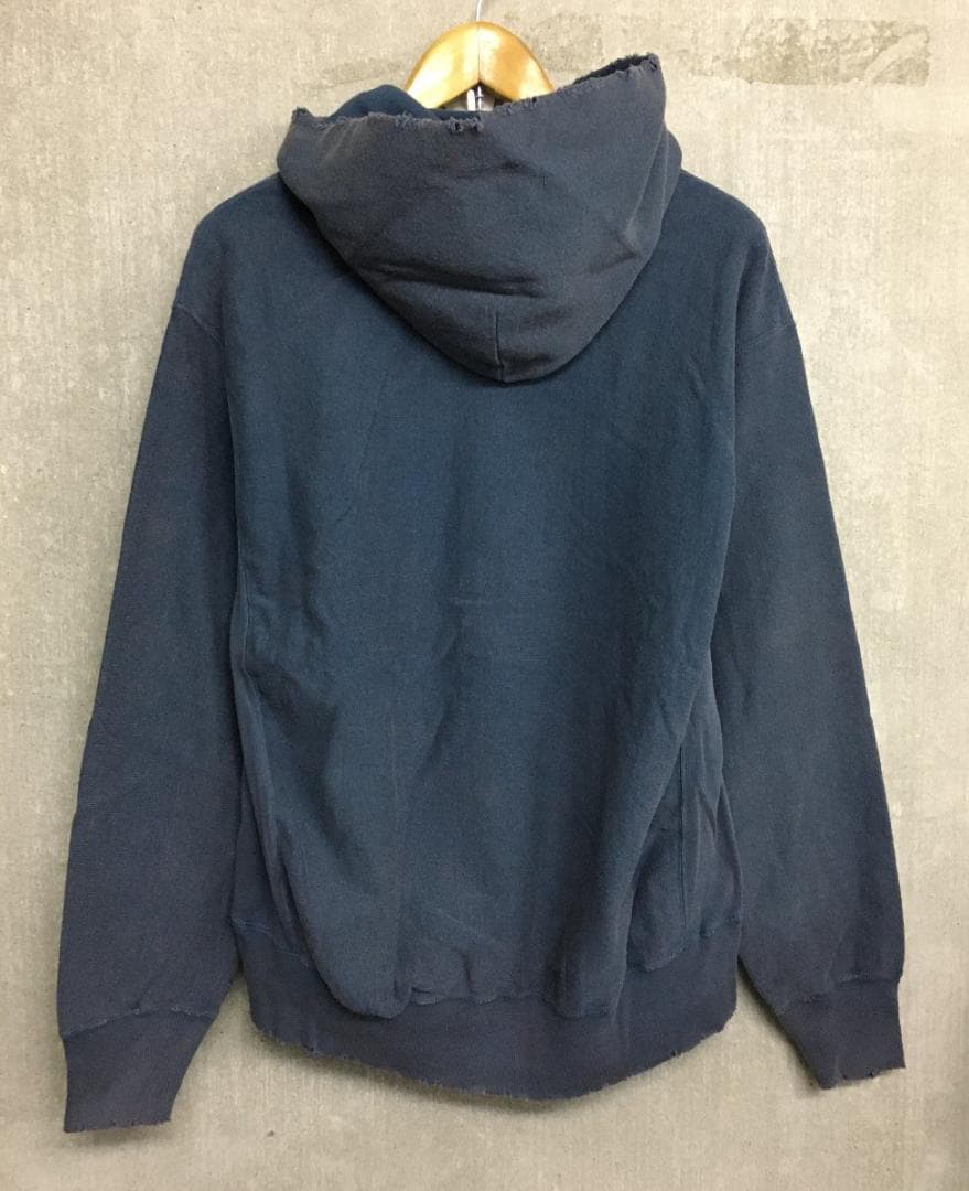 カーリー ブランド 美品 パースプロジェクツ ダメージ加工 後付け パーカー