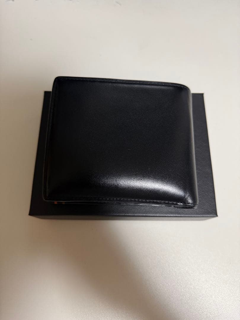 Paul Smith ブラック 二つ折り財布 箱付き