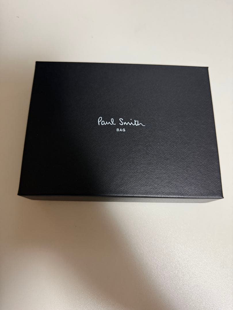 Paul Smith ブラック 二つ折り財布 箱付き
