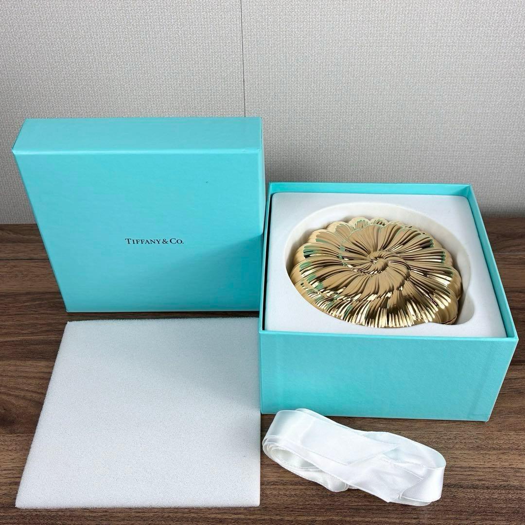 【美品】Tiffany ティファニー 貝殻型 小物入れ アクセサリーケース 希少