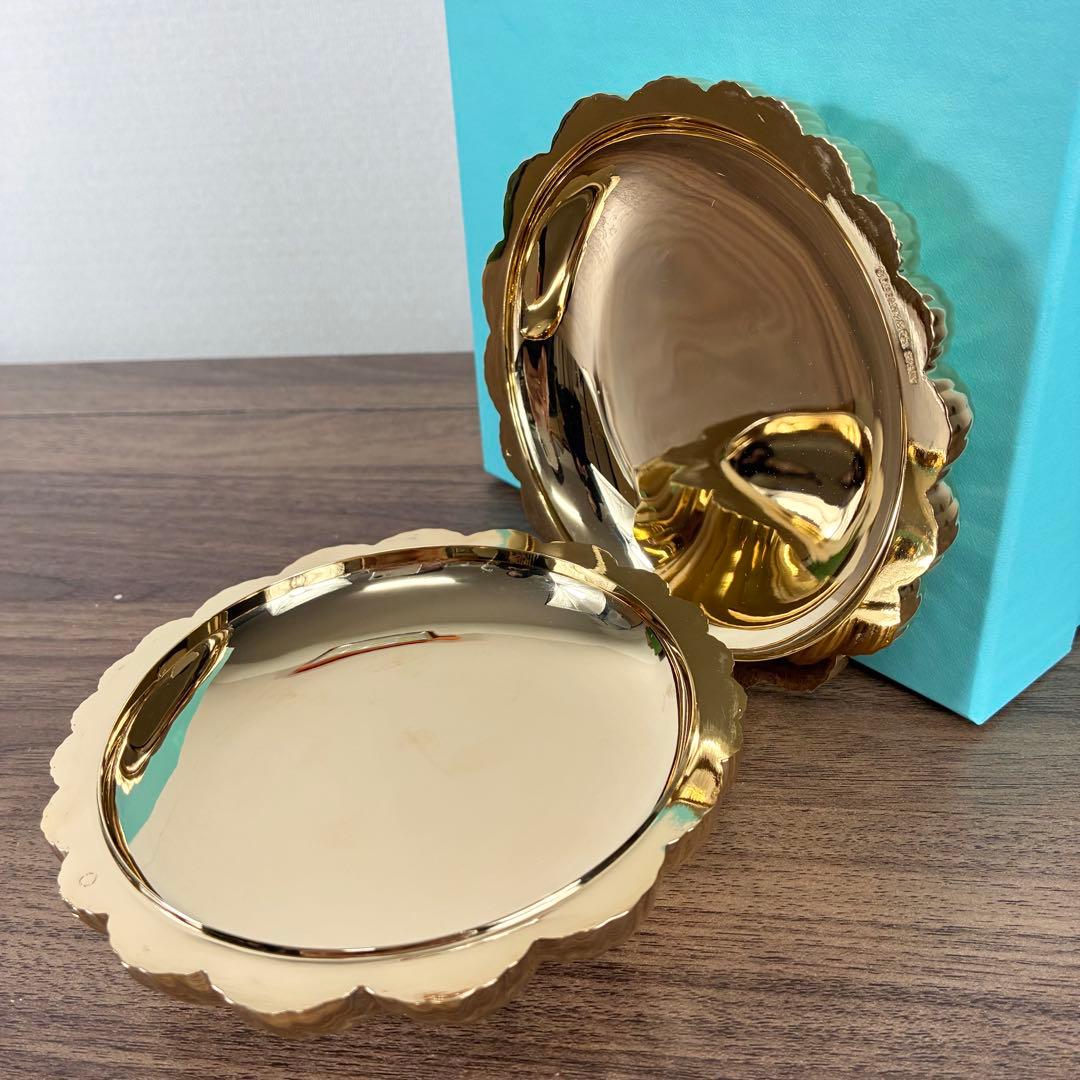 【美品】Tiffany ティファニー 貝殻型 小物入れ アクセサリーケース 希少