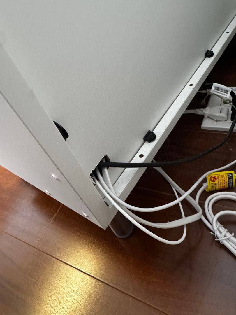 【完成品】IKEA EKET エーケト キャビネット　ホワイト　美品