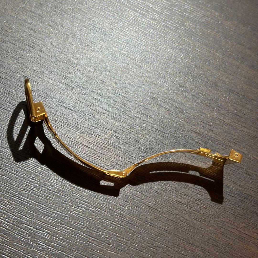 カルティエCartier K18YG ゴールド 時計Dバックル
