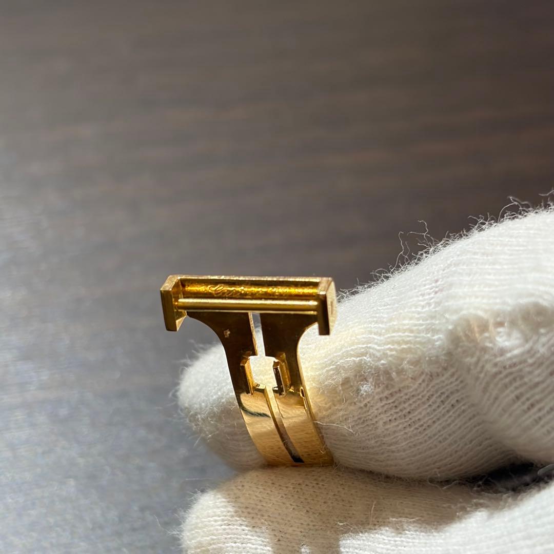 カルティエCartier K18YG ゴールド 時計Dバックル