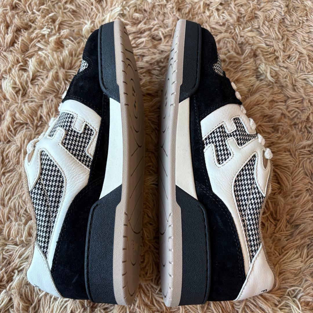【未使用】FENDI フェンディ レザー スニーカー マッチ メンズ サイズ8