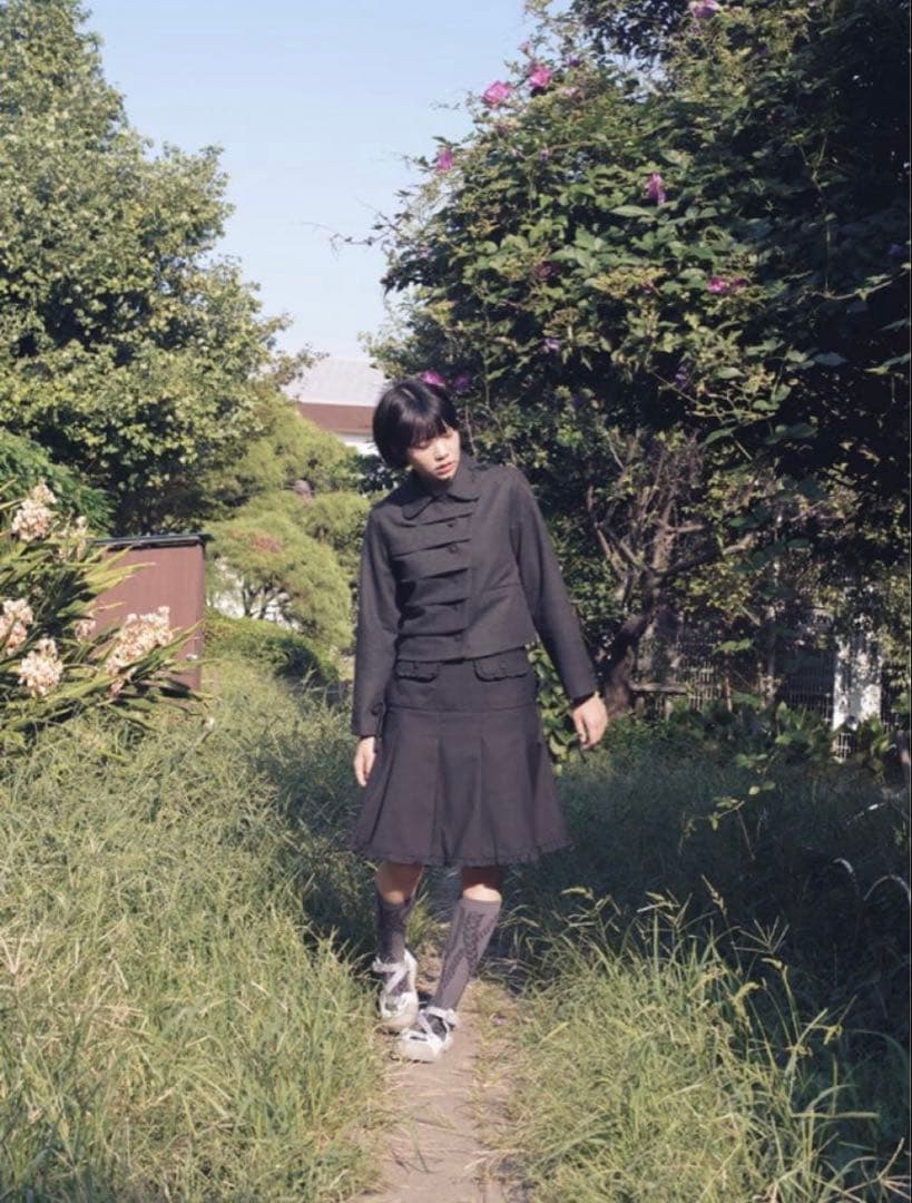 ジャケット・アウター Tie.me button up wool jacket