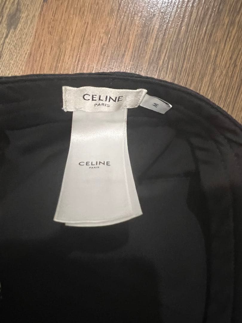 CELINE ベースボールキャップ M