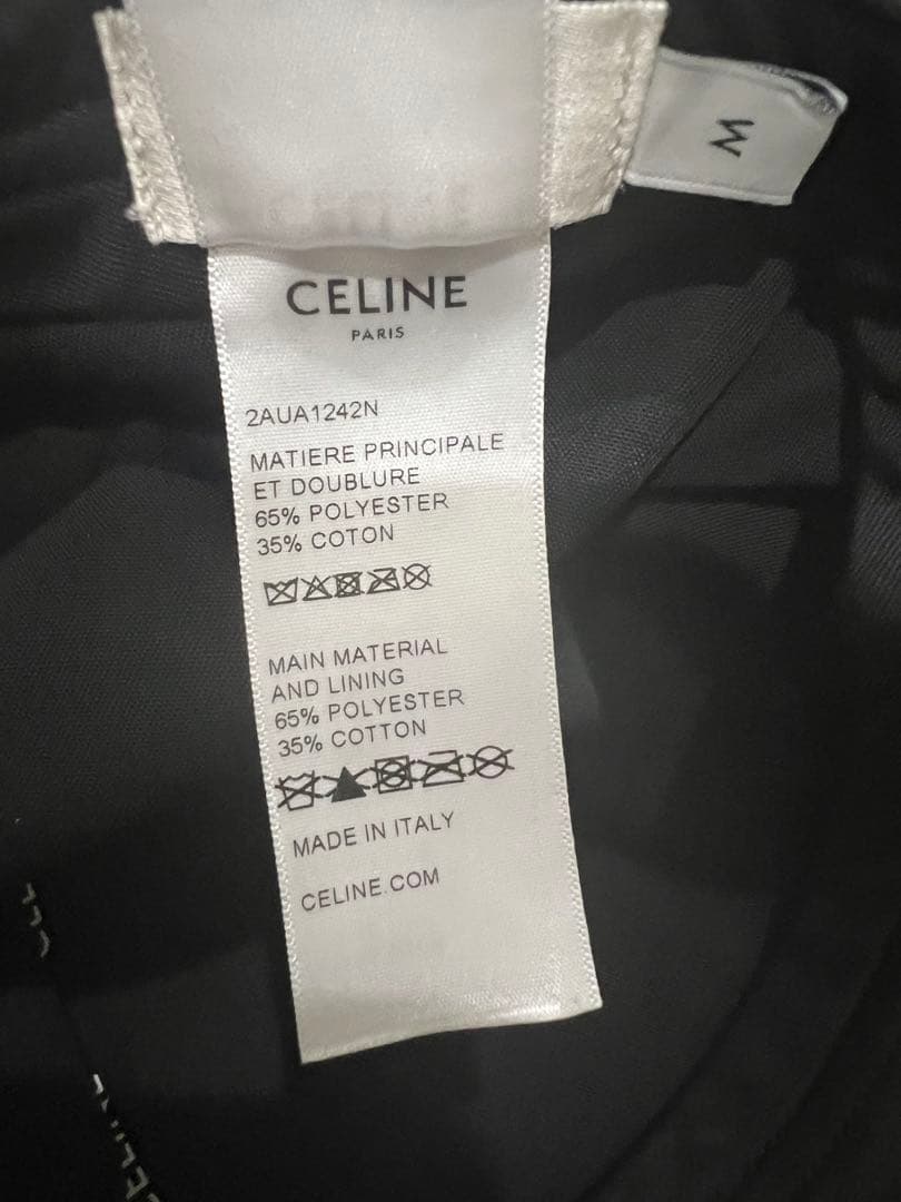 CELINE ベースボールキャップ M