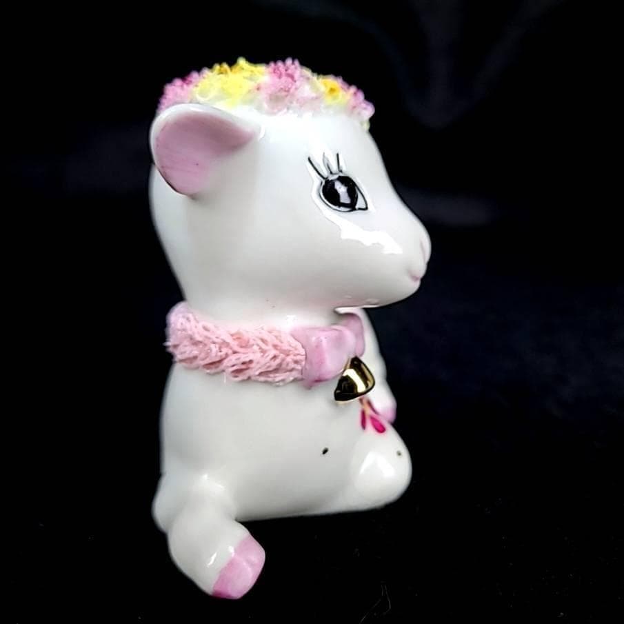 ●美品◇アイリッシュドレスデン　羊　ひつじ　未年　2015　箱つき　干支 0