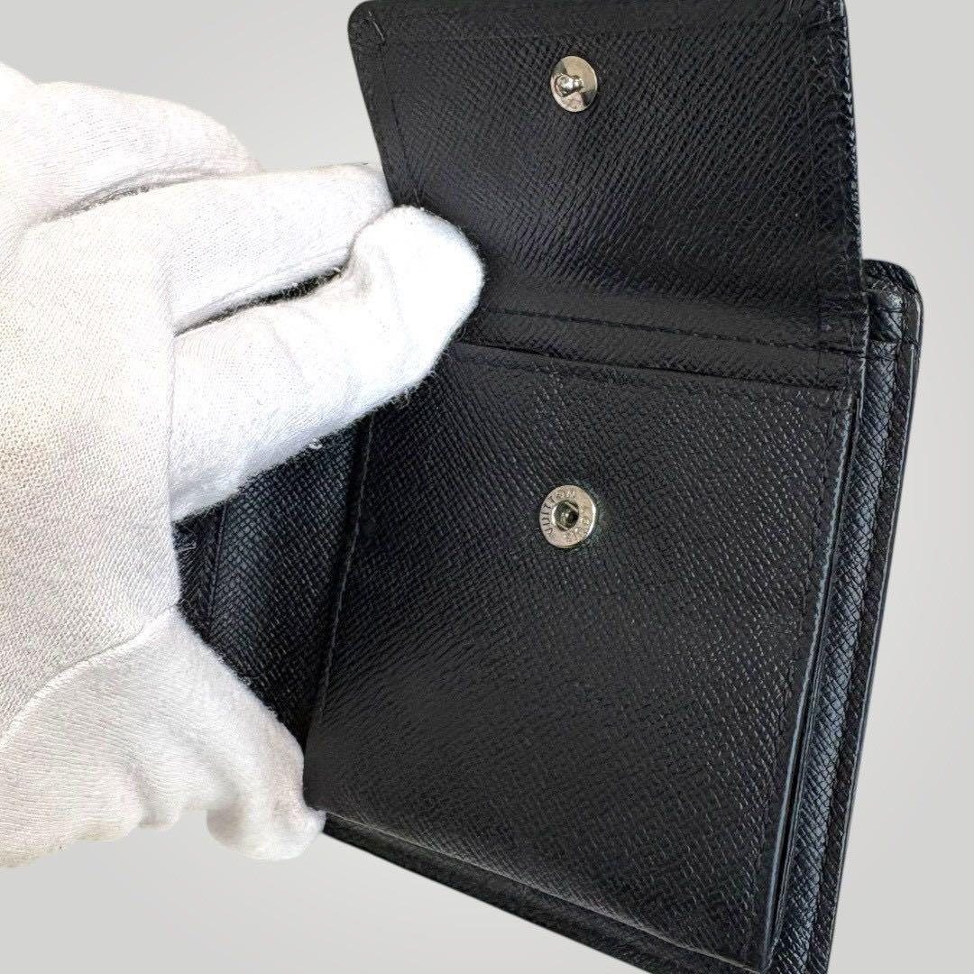 ルイヴィトン 財布 ポルトフォイユ マルコ ダミエ柄　二つ折り財布