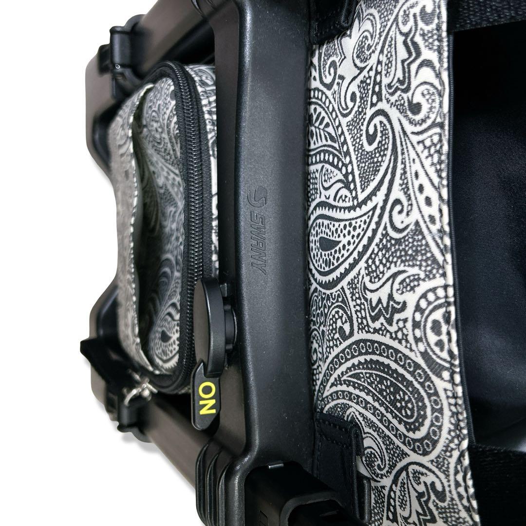 SWANY スワニー キャリーバッグ ユベーロ 4輪 ペイズリー ストッパー付き