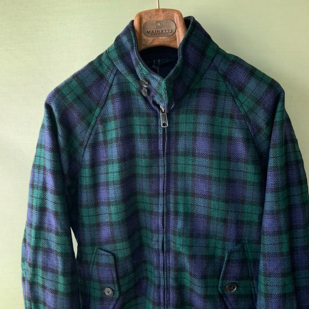 BARACUTA バラクータ G9 スイングトップ ウール ブラックウォッチ38