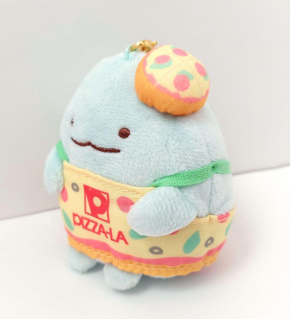 レア　希少　すみっコぐらし　PIZZA-LA　ピザーラ　マスコット　ねこ　とかげ