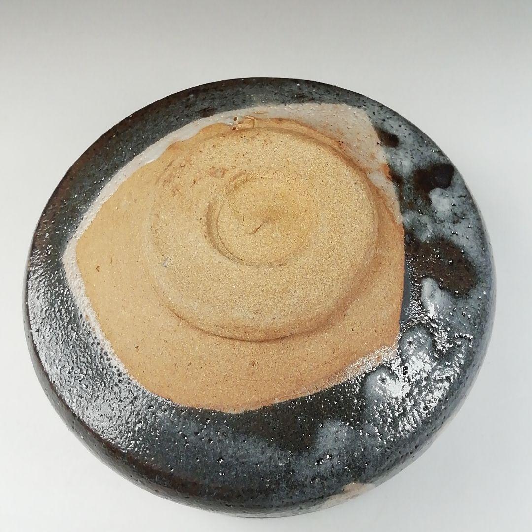 Ｔ１３０　茶碗　『鼡志野　茶碗』『竹里庵　加藤春二』　共箱　抹茶碗　茶道具