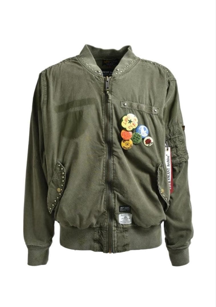 ジャケット・アウター VACANTArchive FLOYD REPAIR FLIGHTJACKET