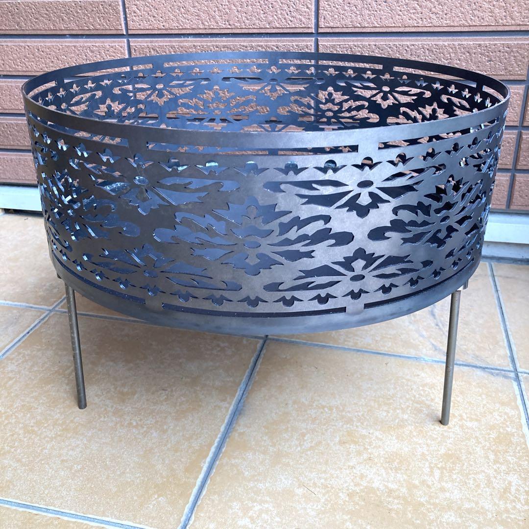 ★美品★山賊 サンゾクマウンテン 焚き火台 マウンコル 悪テガ ファイヤーピット