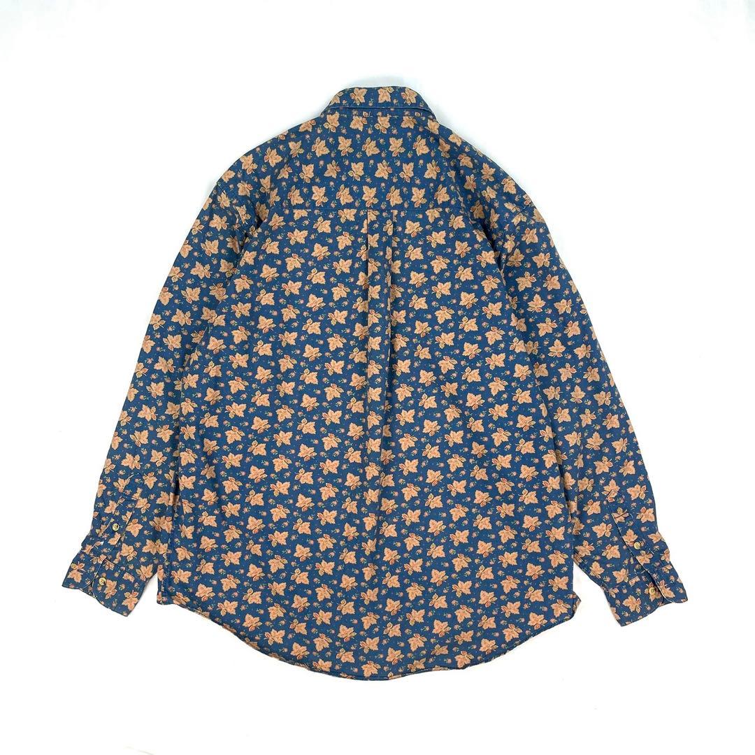 【抜群の存在感】 Christian Dior 花柄 シャツ 長袖 クラシック