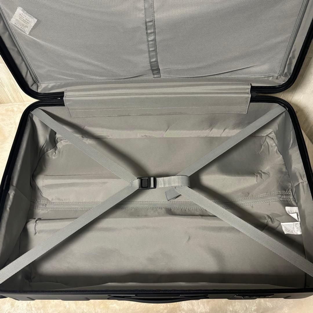 無印良品 105L スーツケース ハードキャリーケース バーを自由に調節できる