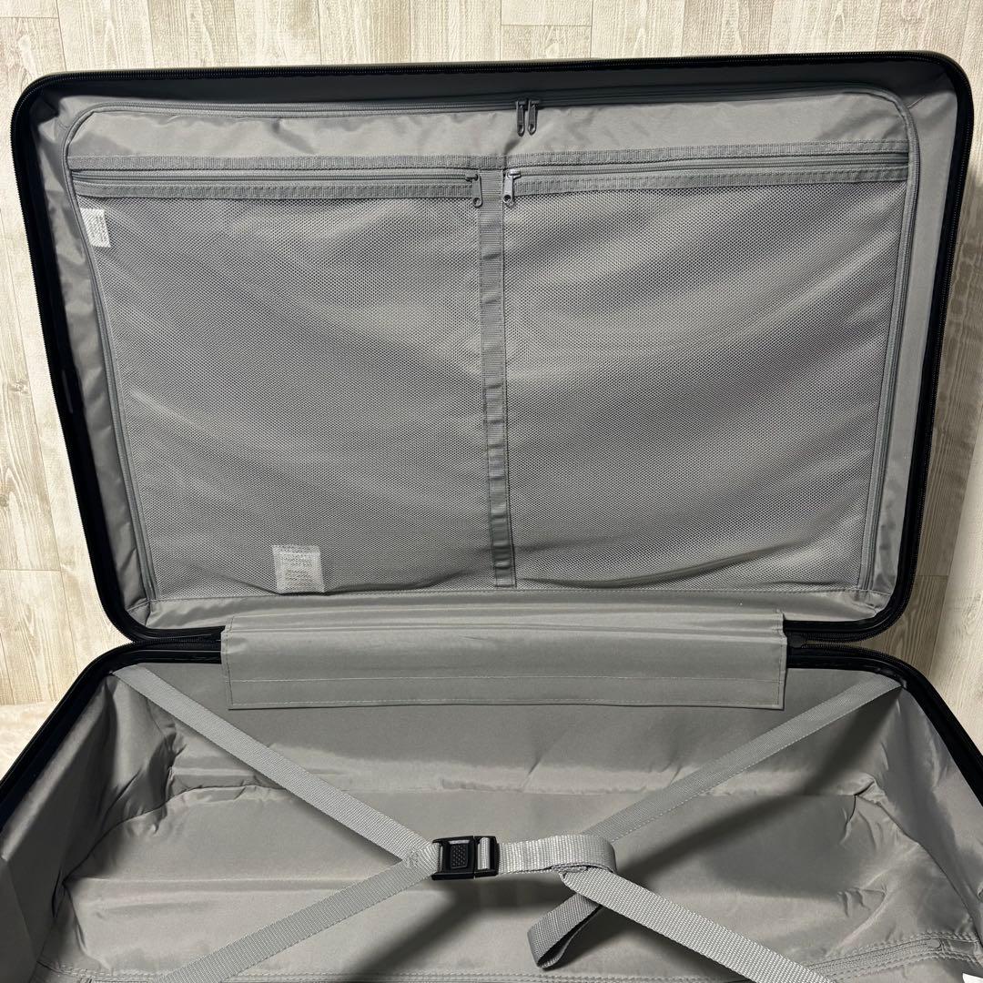 無印良品 105L スーツケース ハードキャリーケース バーを自由に調節できる