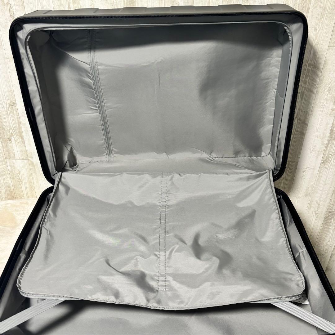 無印良品 105L スーツケース ハードキャリーケース バーを自由に調節できる