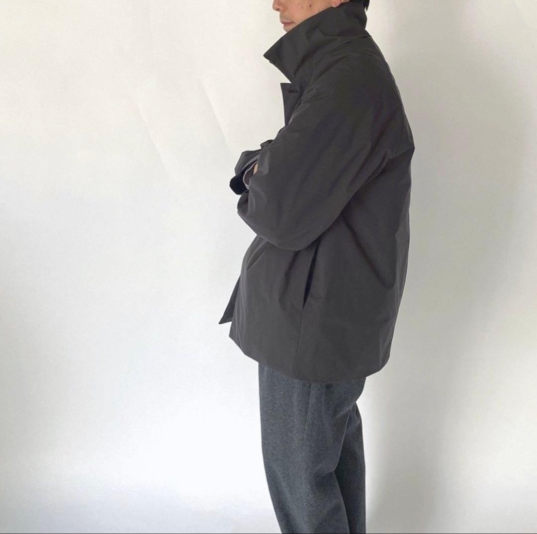 still by hand ショートコート　46 チャコール　CO01214