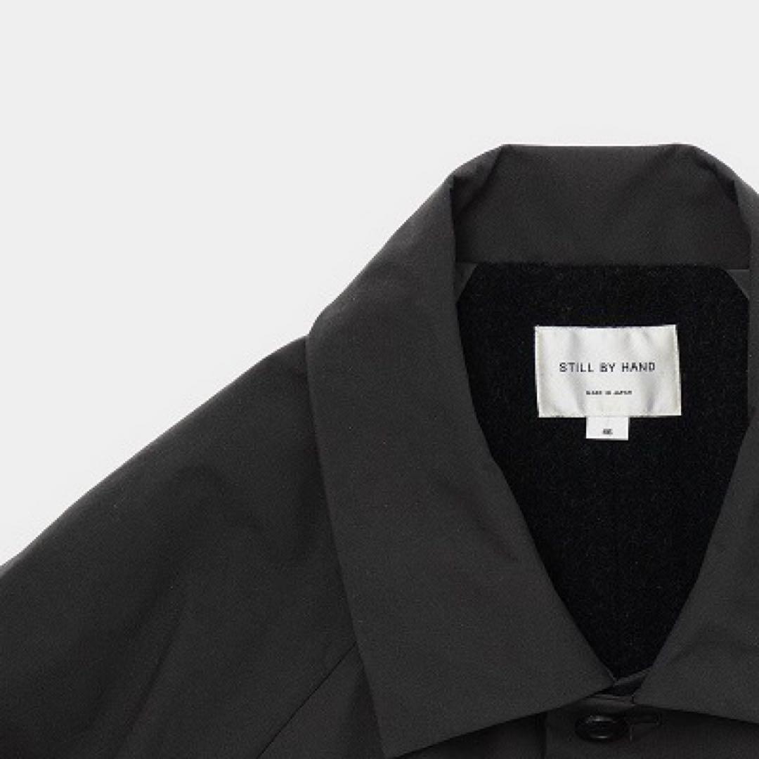 still by hand ショートコート　46 チャコール　CO01214