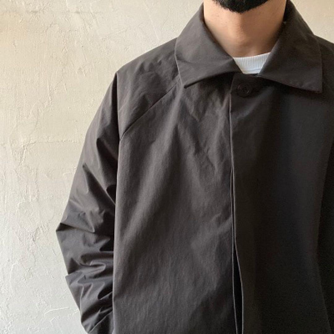 still by hand ショートコート　46 チャコール　CO01214