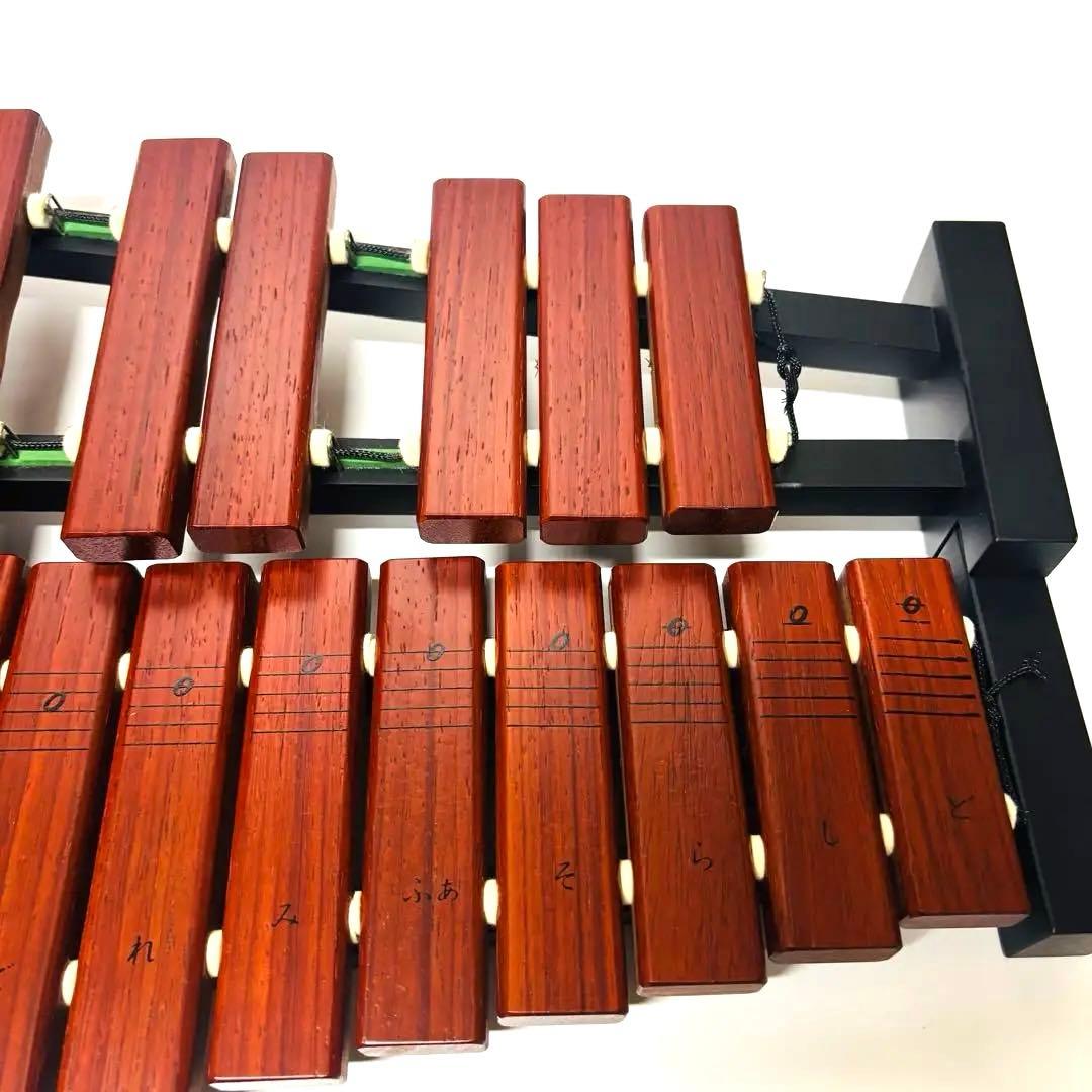 【美品】YAMAHA TX-6 32音木琴 マレット、ケース、スタンド付き