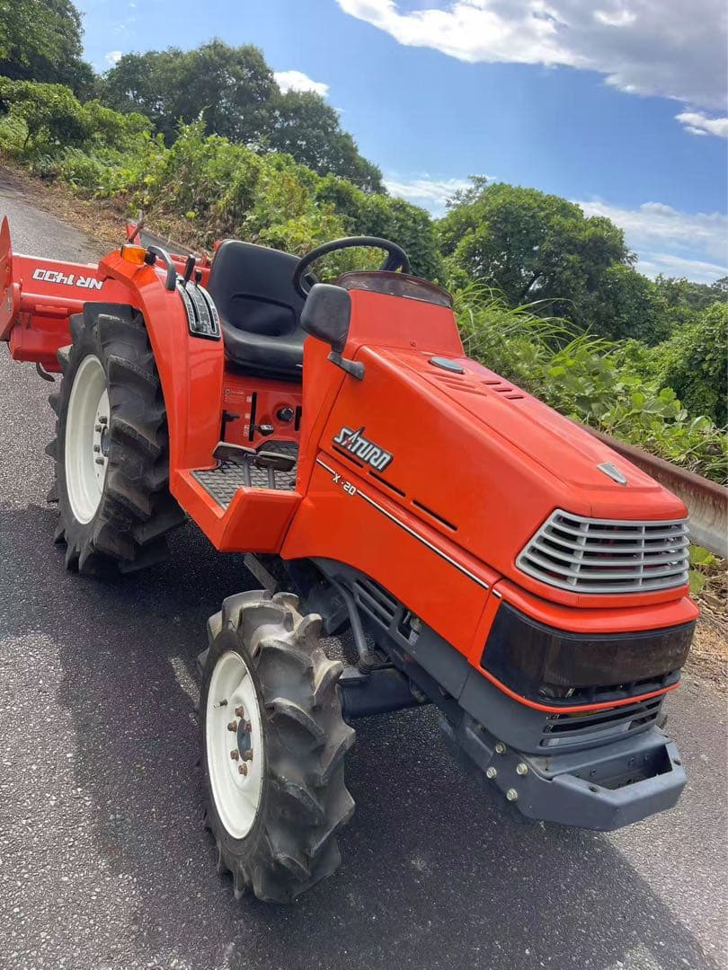 m*u様 中古 クボタ トラクター X-20 4WD 時間数約854h 20馬力