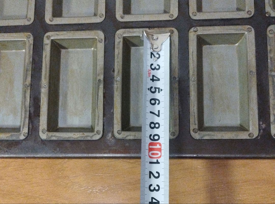 大型天板 フィナンシェ型 30連 業務用 長方形 サイズ/約550×400mm