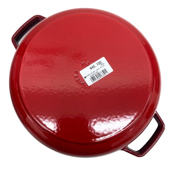 【N】ストウブ STAUB ブレイザーソテーパン 28cm 鍋 チェリーB 新品