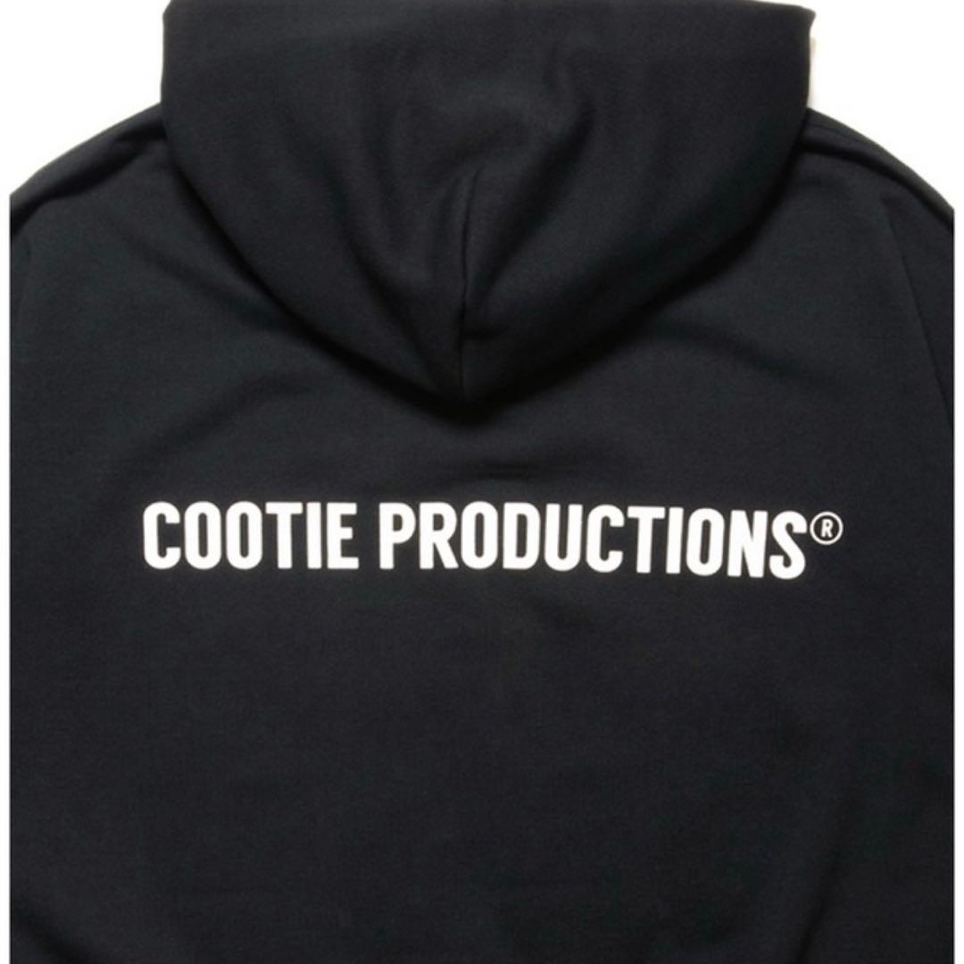 COOTIE PRODUCTIONS 定価26400円 ジップパーカー 黒 M