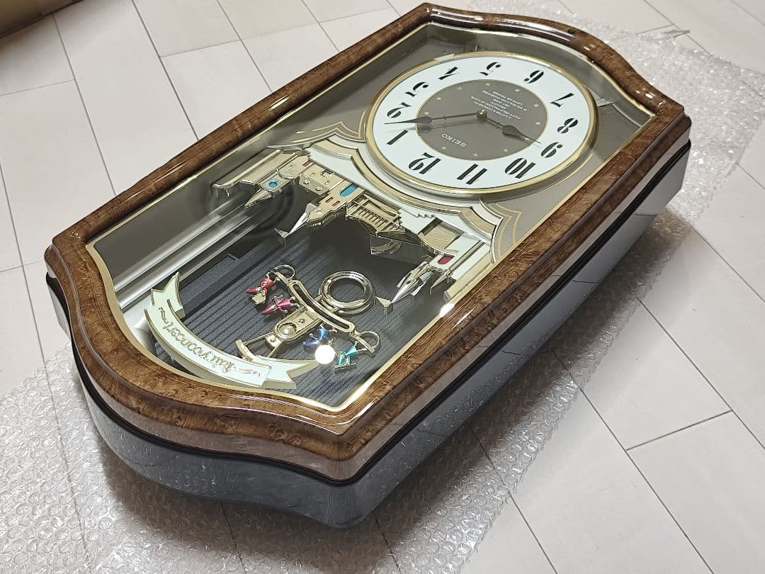 セイコー フェアリーコンサート からくり時計 メロディ時計 動作確認済み 掛時計