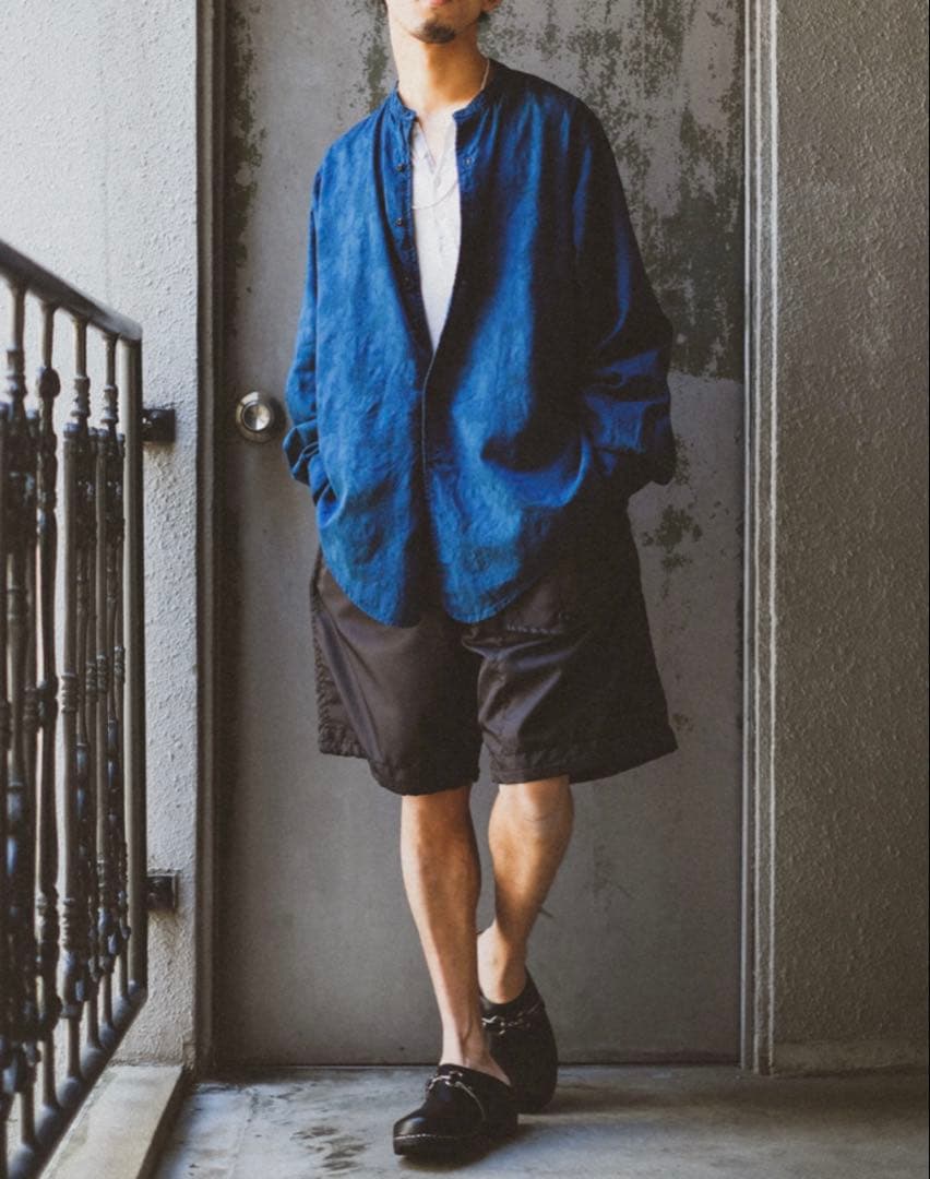 OUTIL CHEMISIER SAPOIS インディゴ